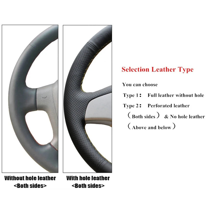 Artificial Leather Car Steering Wheel Cover