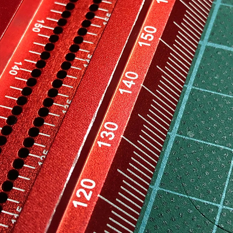Woodworking Scribe 60-600mm T-type Ruler