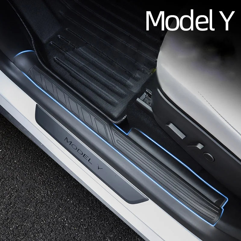 Car Door Sill Protector & Trunk Threshold Cover