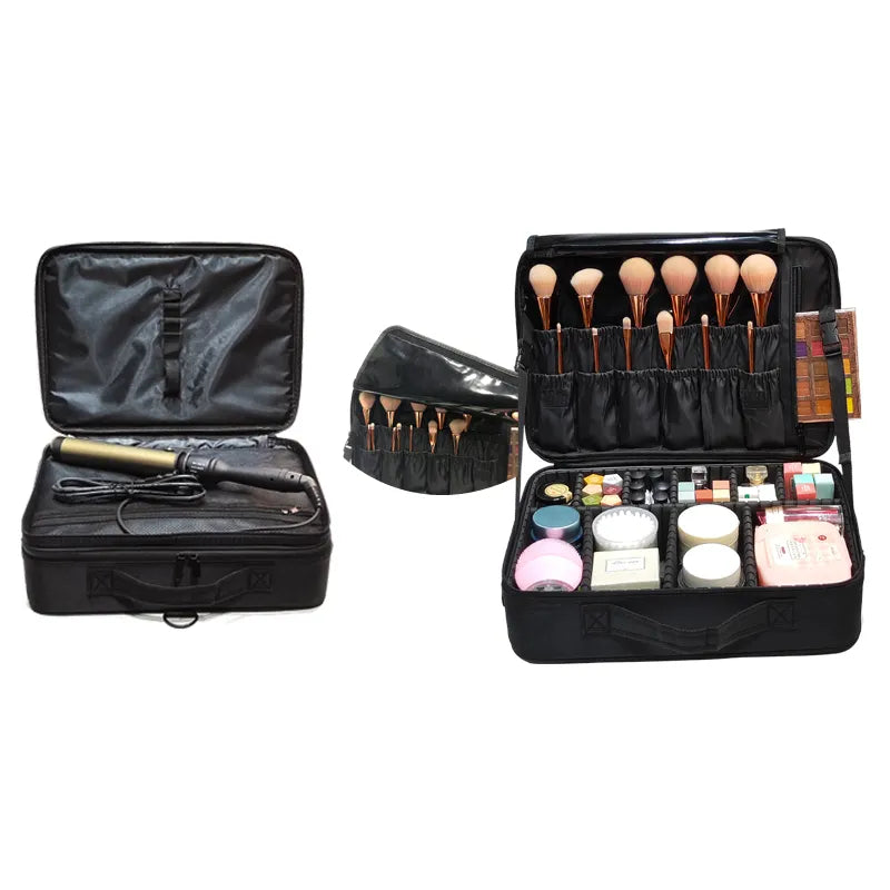 Women Professional Cosmetics Bag Organizer for Travelling