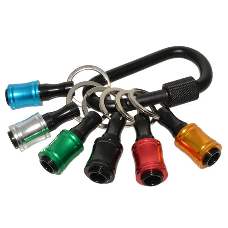 6Pcs 1/4inch Hex Shank Screwdriver Bits Holder