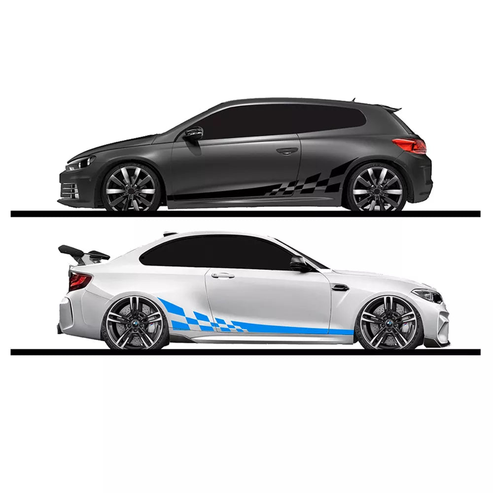 2pcs/lot 220x25cm Both Sides Stickers