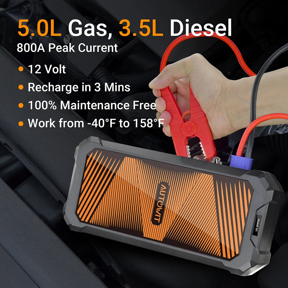 2 Lite 12V Battery less Jump Starter