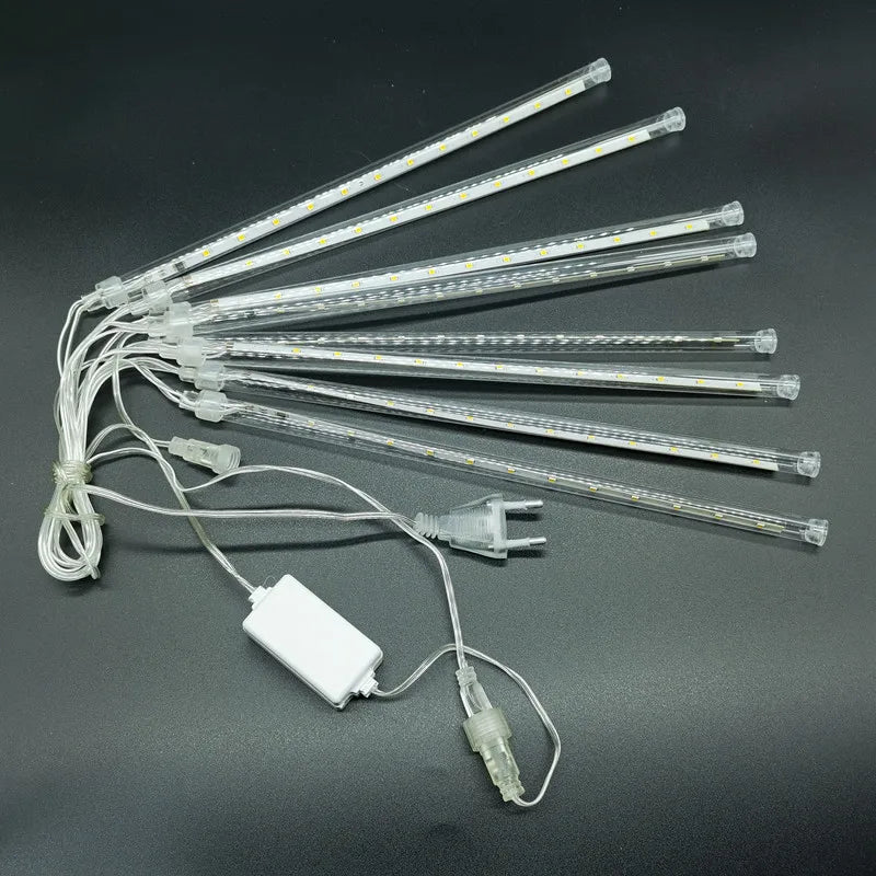 30/50cm Tubes Meteor Shower Rain Led Fairy String Lights