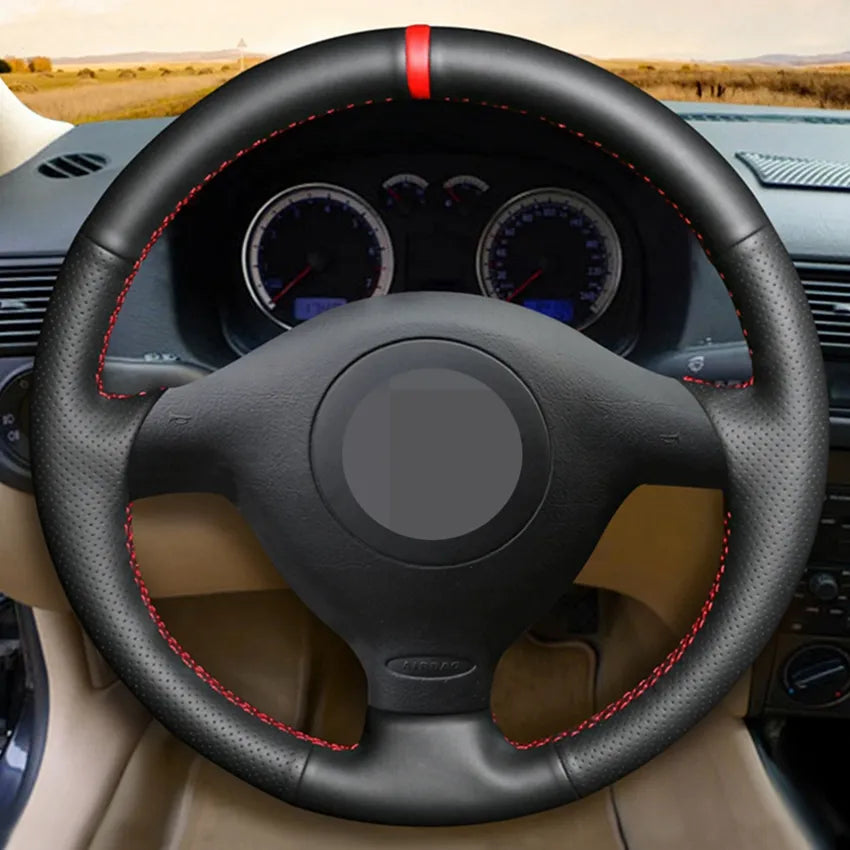 Artificial Leather Car Steering Wheel Cover