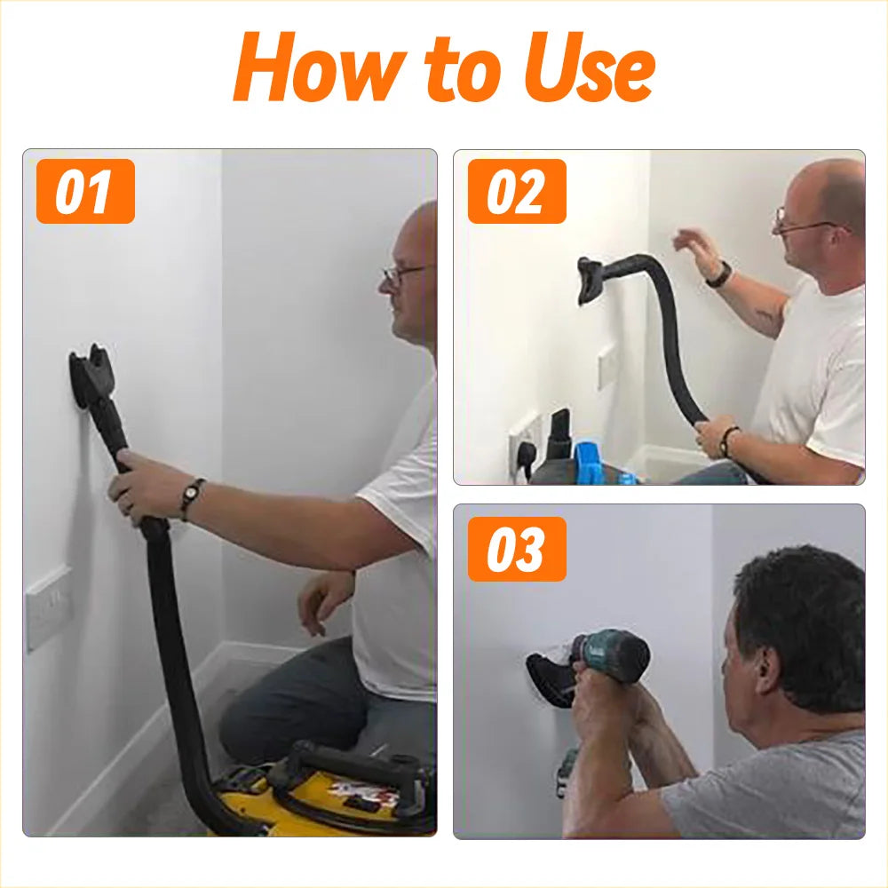 8lbs Hands-Free Dust Collector for All Drill Bits