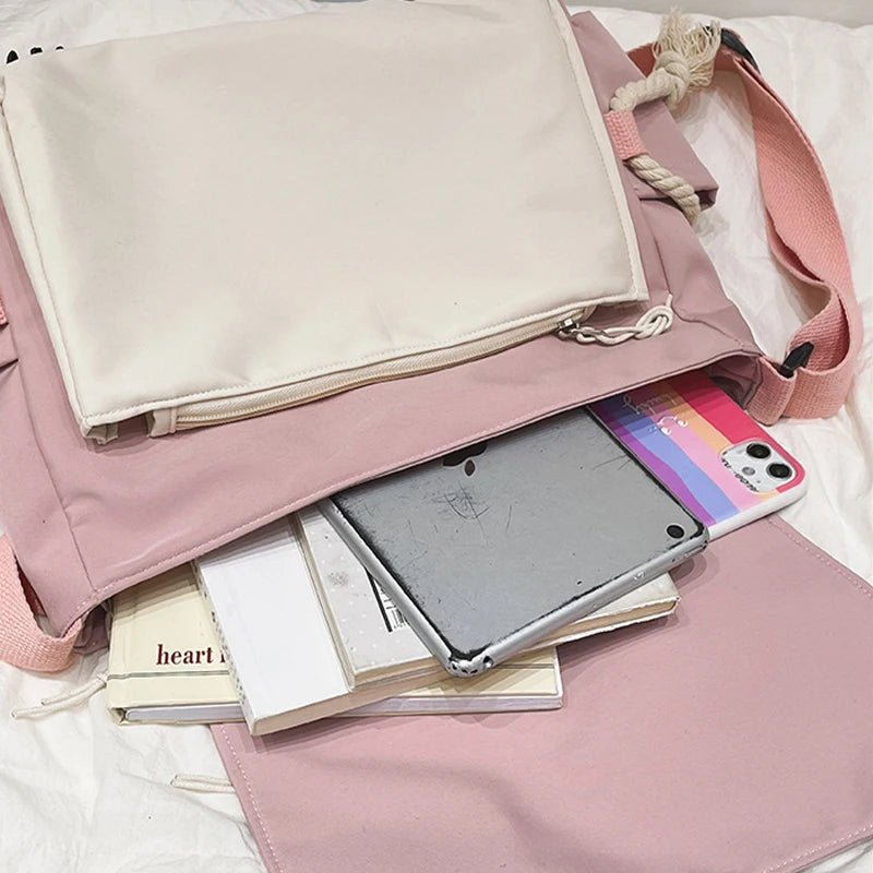 Large Capacity Korean Crossbody Bags