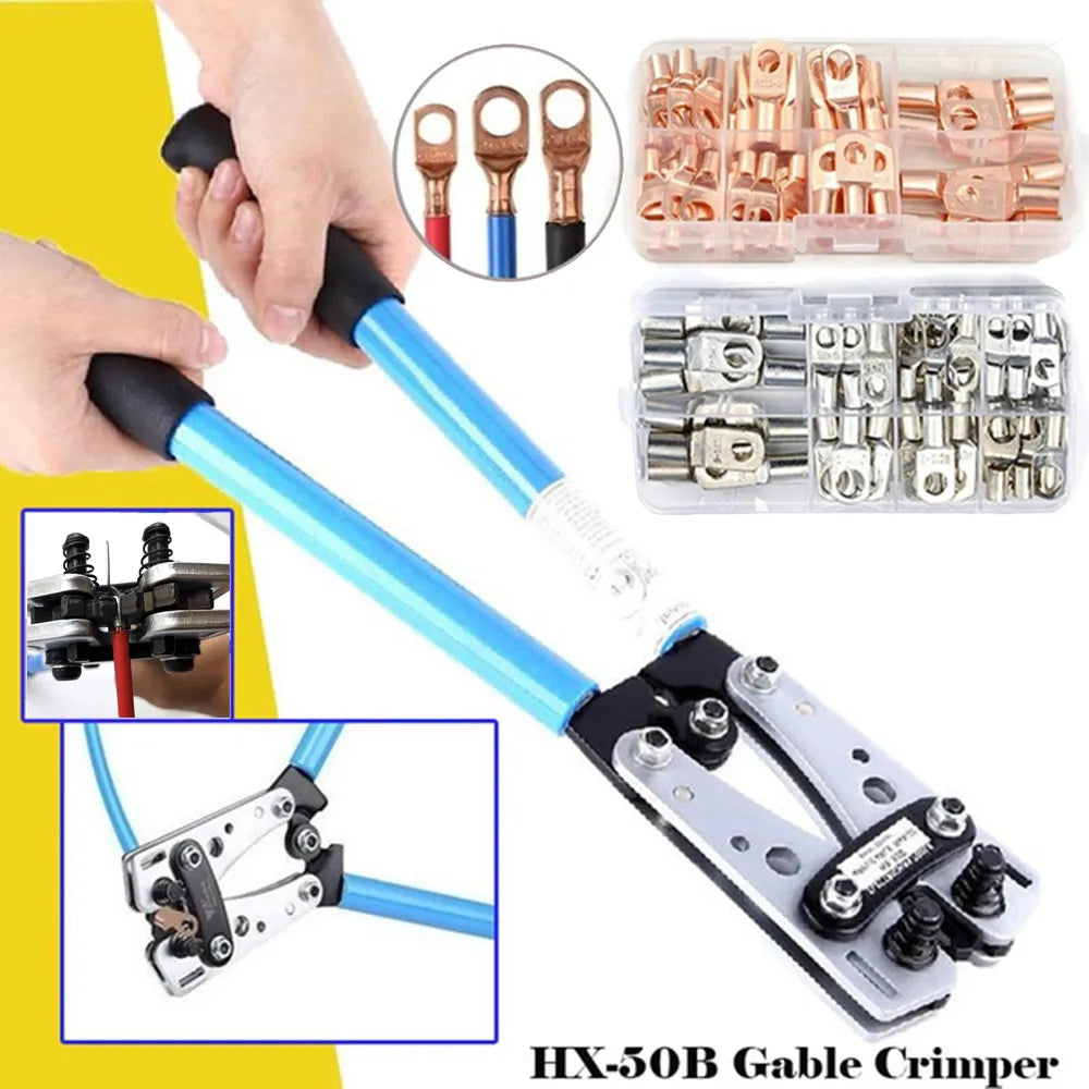 1/60/100Pcs Portable Cable Crimping Tool