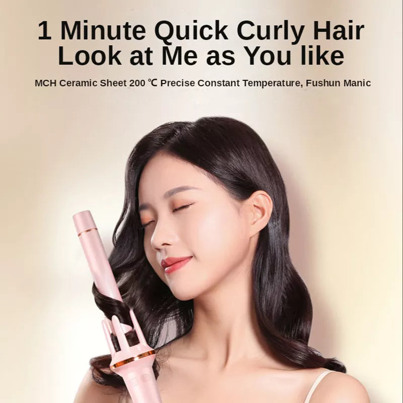 28mm Automatic Rotating Hair Curler Stick