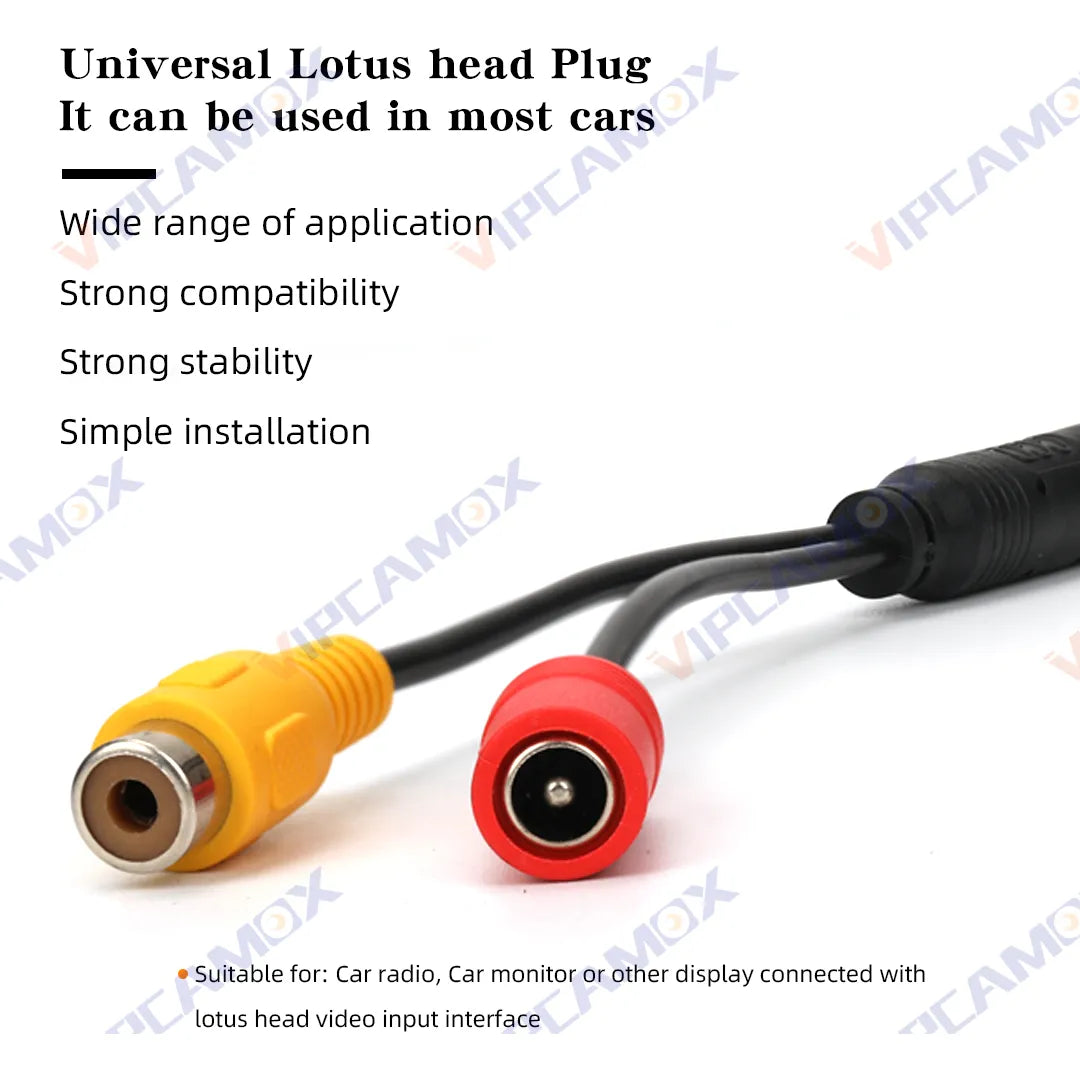 Fisheye Lens Vehicle Rear View Camera with Starlight Night Vision for BMW