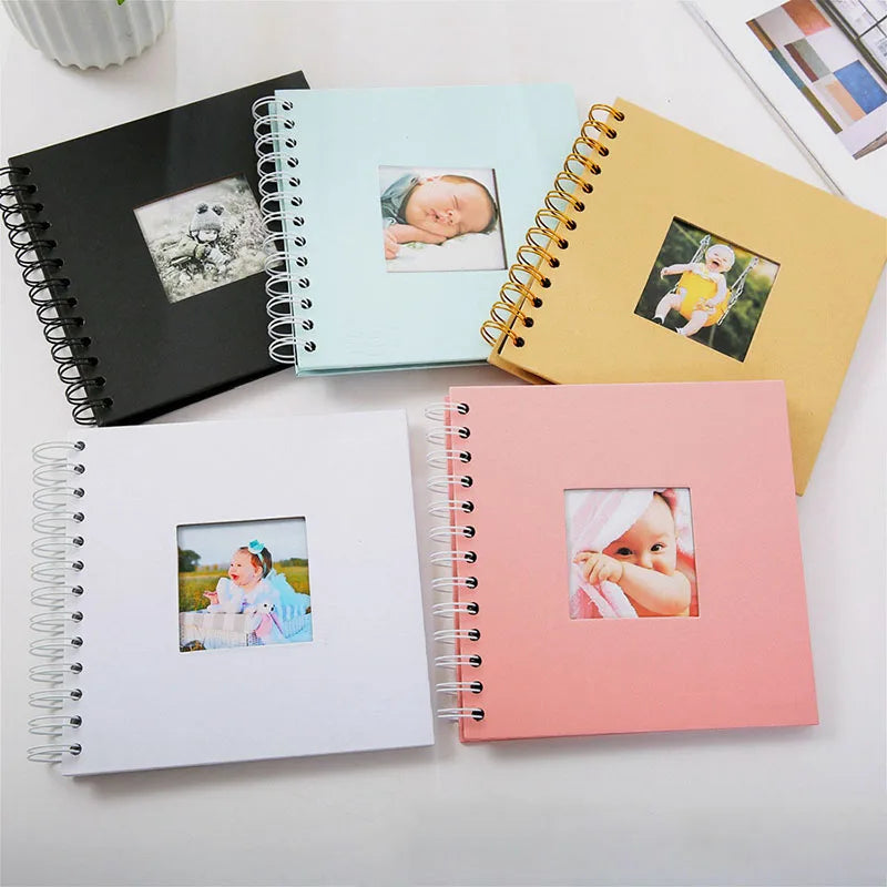 80 sheets of black souvenir album A4 kraft paper photo album