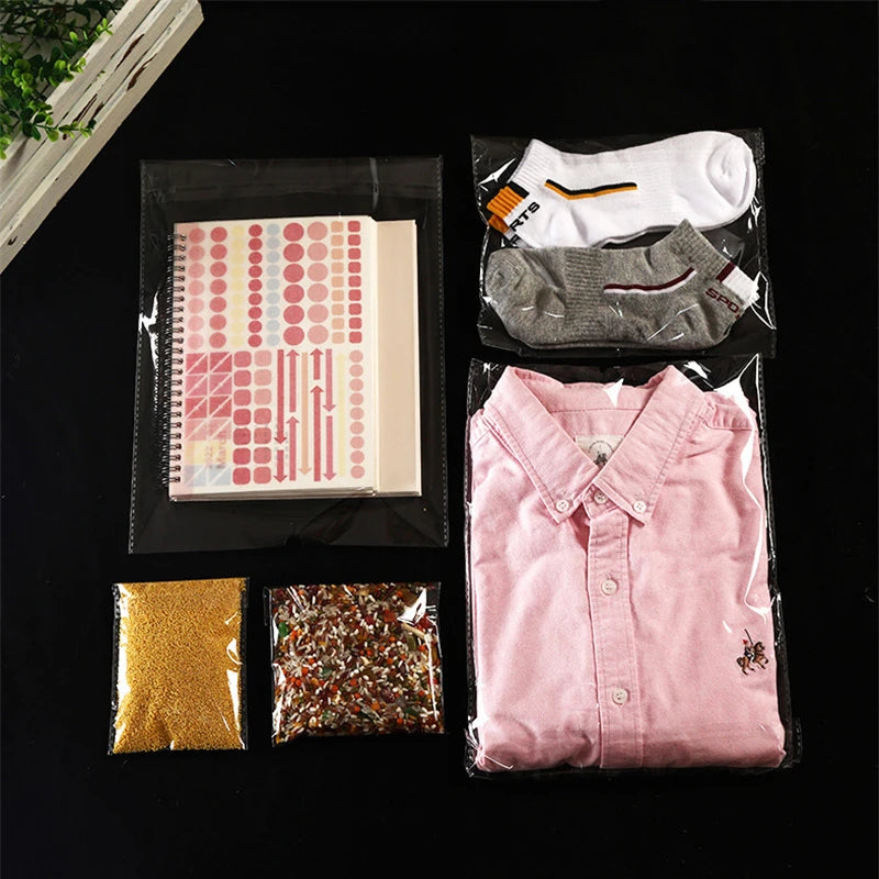 Transparent Self-adhesive Long Plastic Bag