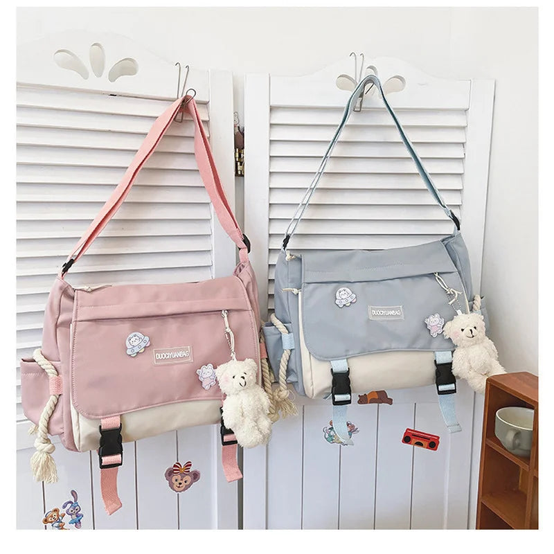 Large Capacity Korean Crossbody Bags