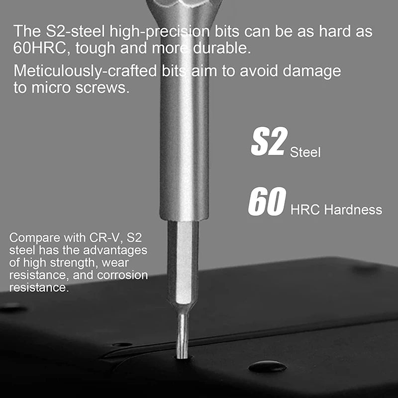 Precision Magnetic Triangular Screwdriver Set