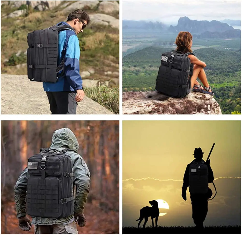 25L /50L Large Capacity Military Tactical Waterproof Backpack