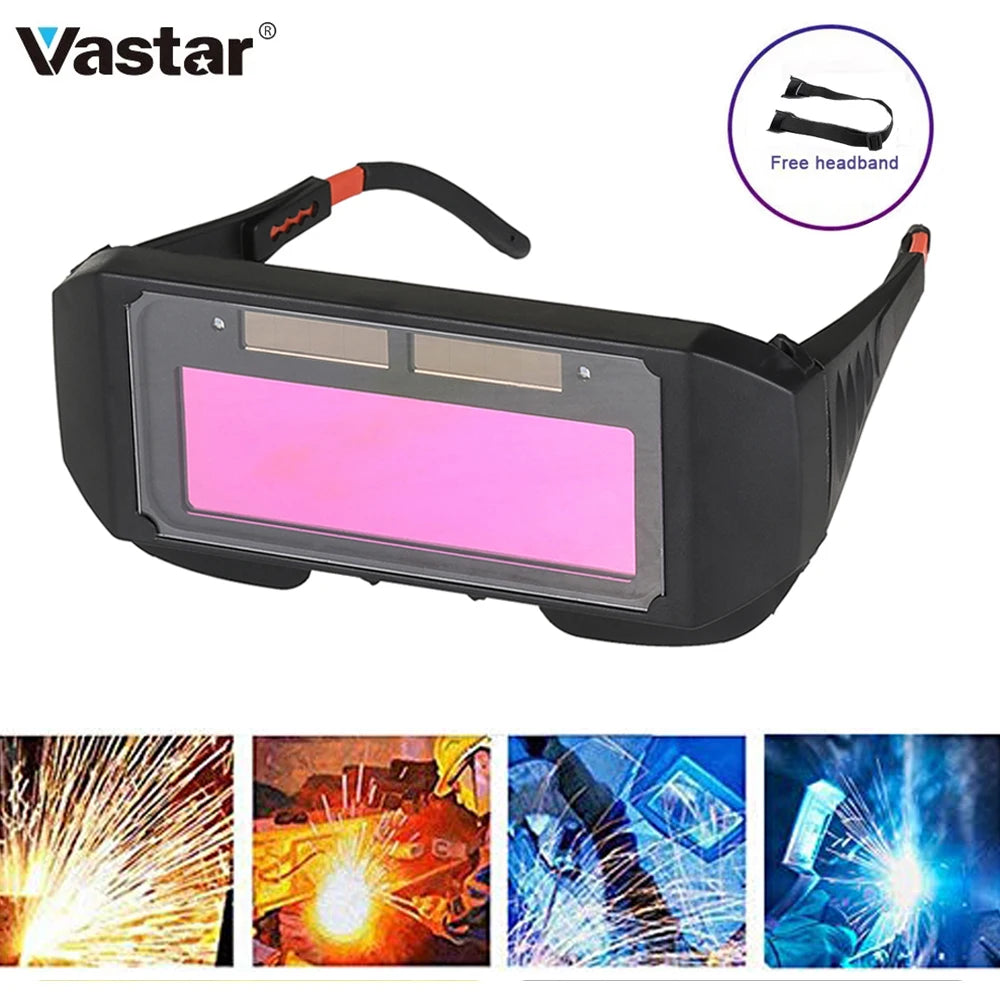 Automatic Color Change Dimming Welding Glasses