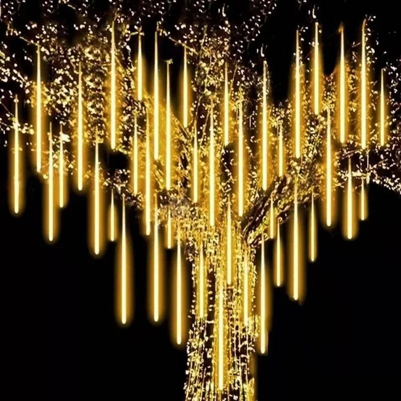 30/50cm 10 Tube Meteor Shower Rain LED String Lights