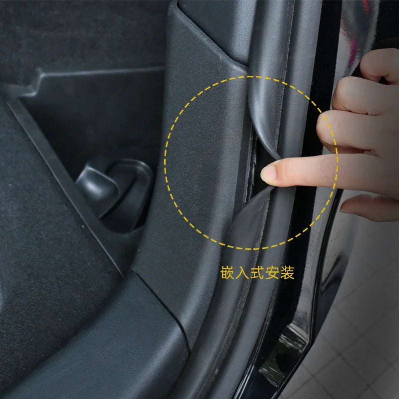 Car Door Sill Protector & Trunk Threshold Cover