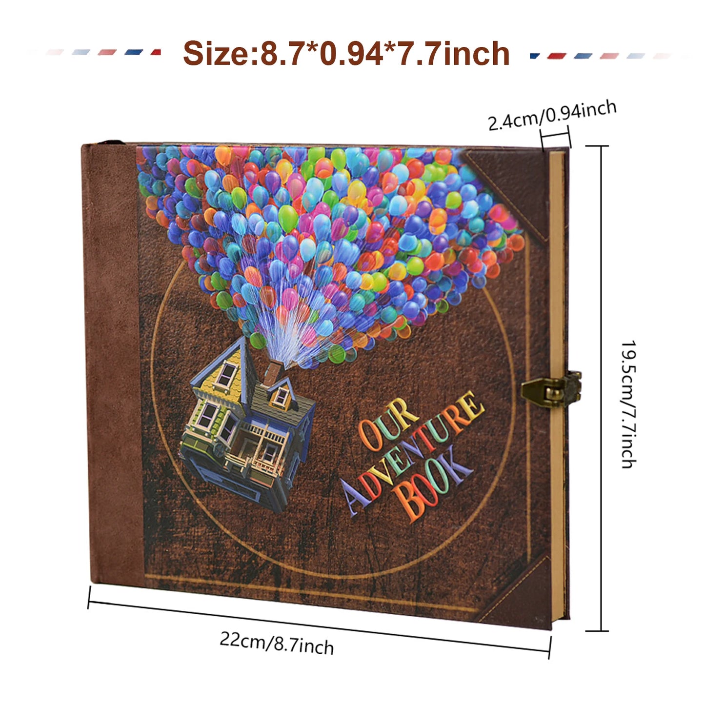 146 Page Our Adventure Handmade Scrapbook Photo Album