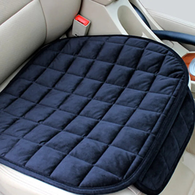 Front and rear fabric cushion car seat covers