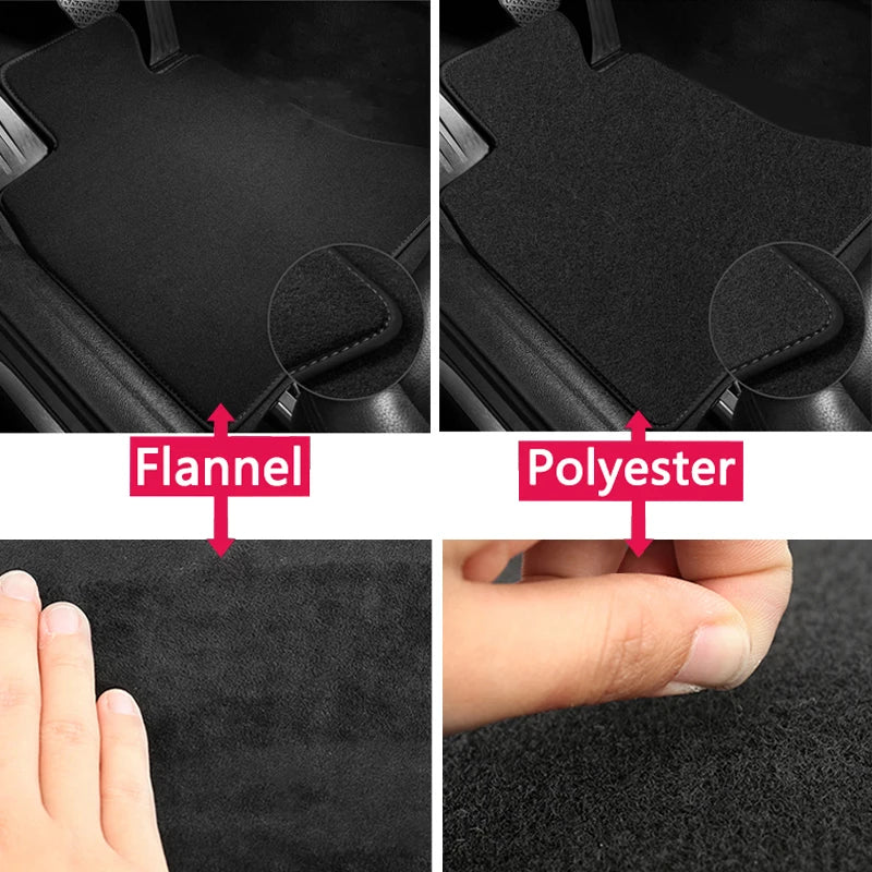 Car Floor Mats For BYD Yuan Plus Interior Accessories