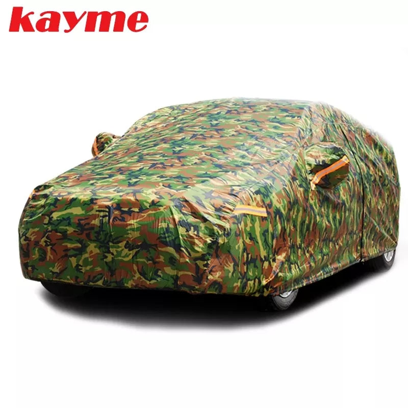 Waterproof outdoor camouflage car covers