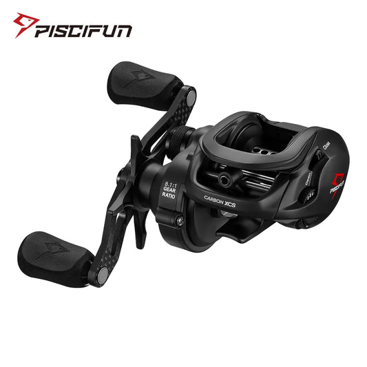 Carbon XCS Bait Casting Reel 8KG for Freshwater and Saltwater