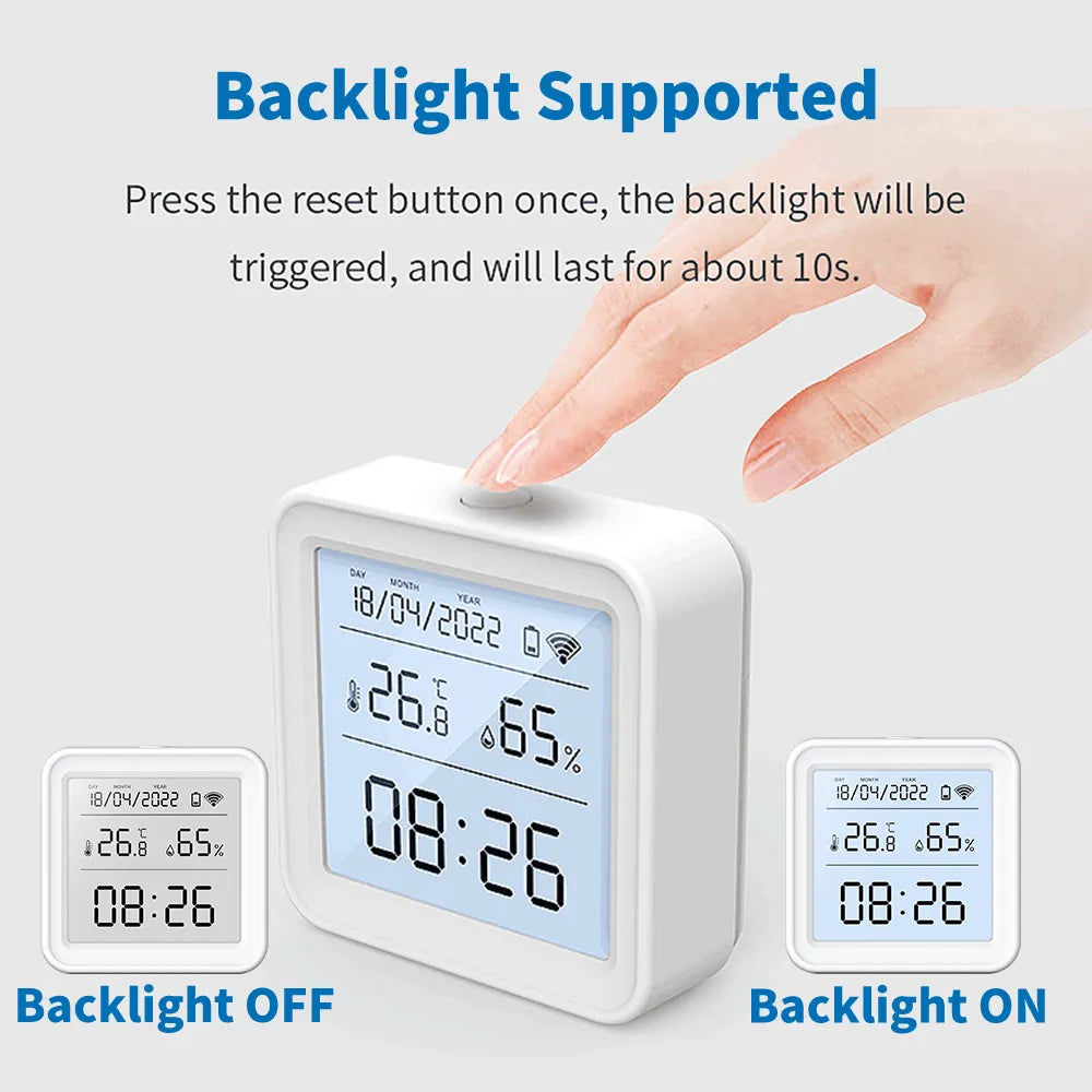 Smart Temperature And Humidity Sensor With APP Assistant