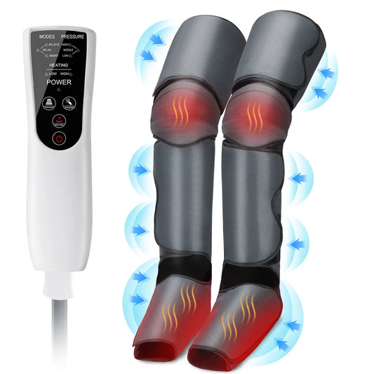 Foot/Leg Heat Air Pressure Leg Massager