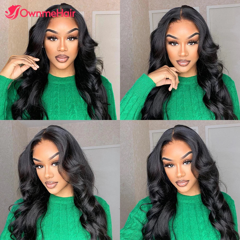 Body Wave 13x4 Transparent Lace Frontal Peruvian Hair Closure