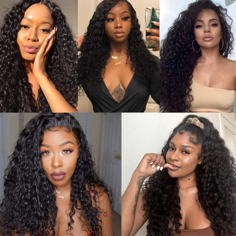 1/3/4 PCS Deep Curly Hair Bundles