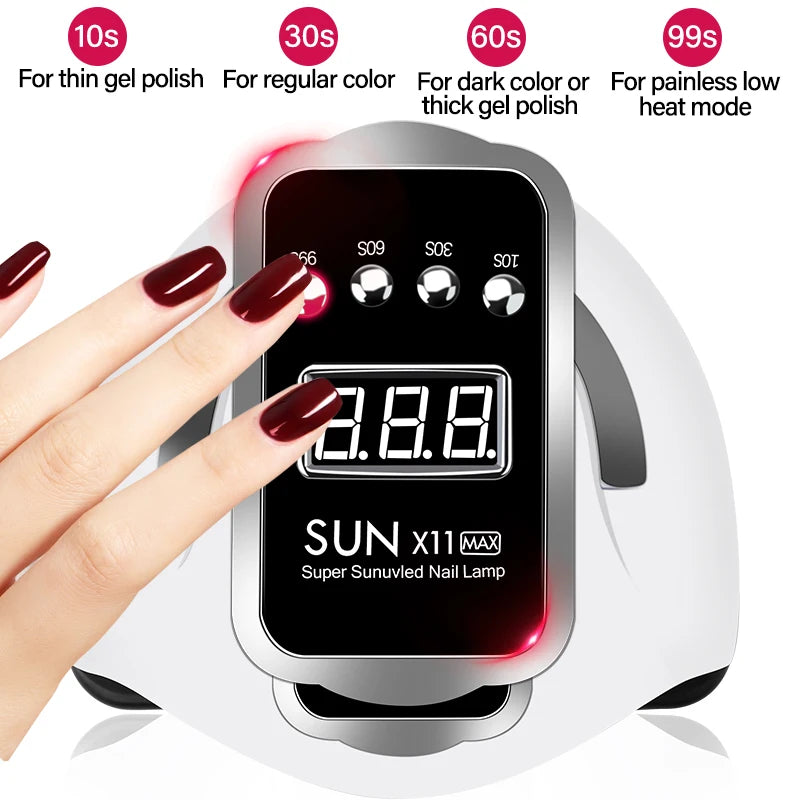 66LEDs Powerful UV LED Nail Dryer For Nail Gel Polish