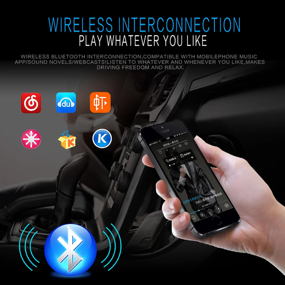 Digital Bluetooth Car Radio Stereo Player