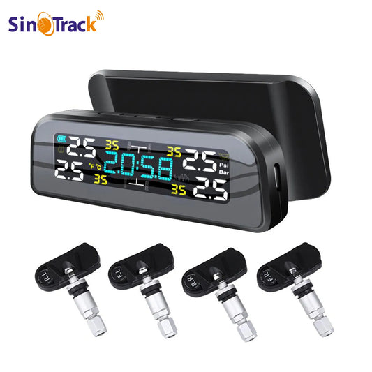 Solar Power Wireless Tire Pressure Monitoring System