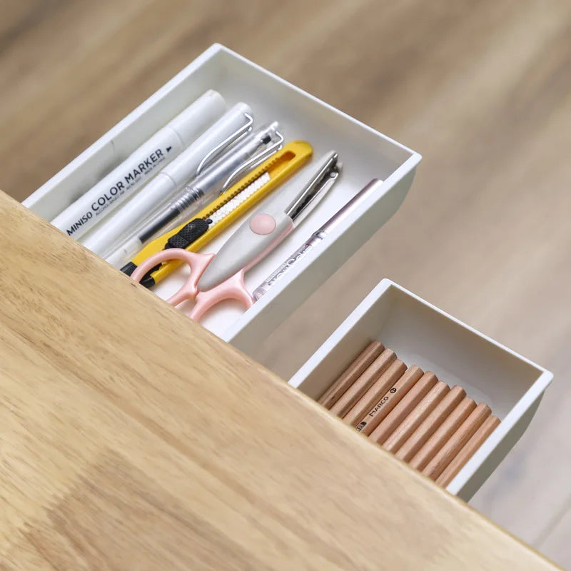 Self-Adhesive Hidden Storage Box under the table