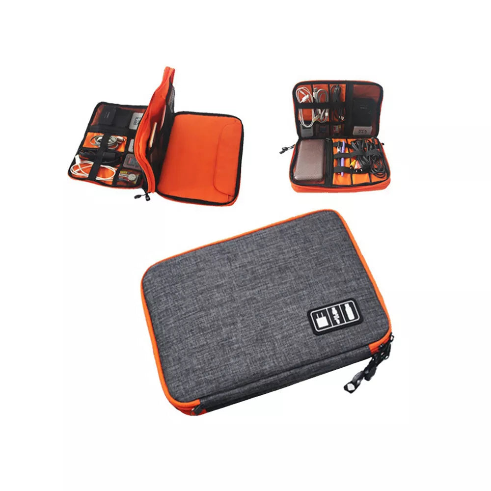 waterproof Ipad and Phone accessories organizer Bag