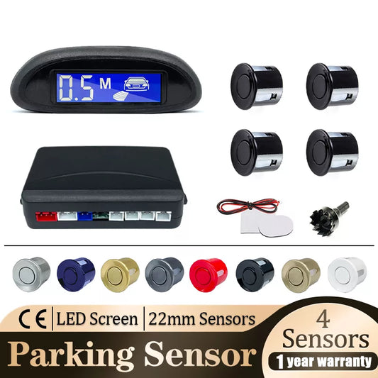 22mm 12V 8 Color Car Parking Sensor Kit