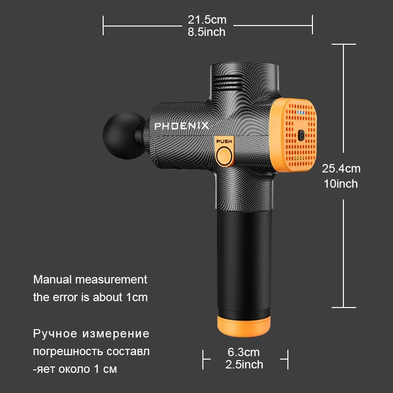 Fitness Massage Gun for Deep Muscle Massage and Pain Relief