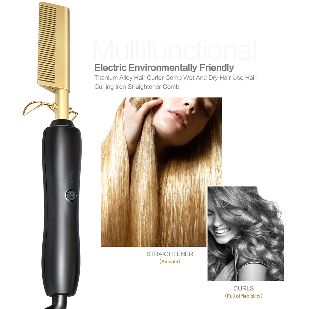 Electric Heating Comb Straightener