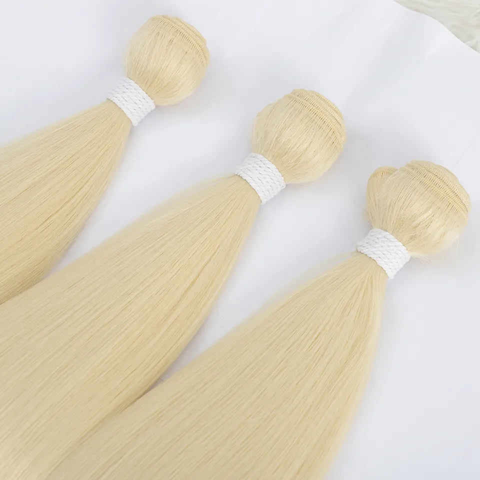 Straight Natural Hair Extension Bundles