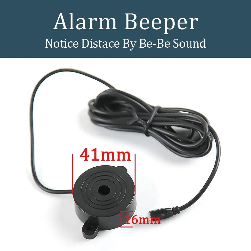 4 Sensors Buzzer 22mm Car Parking Sensor Kit