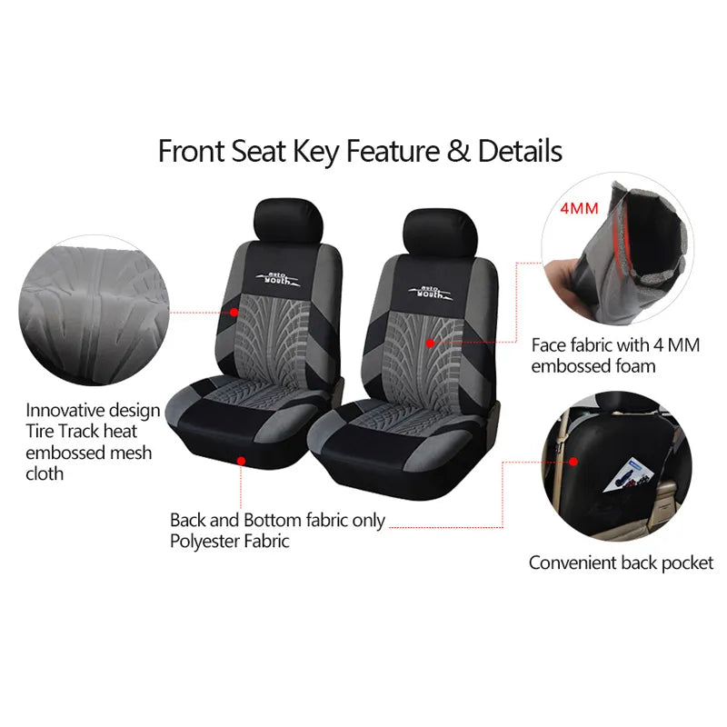 High Quality Universal Seat Covers (Double Front Seats and 2+1 Seats)