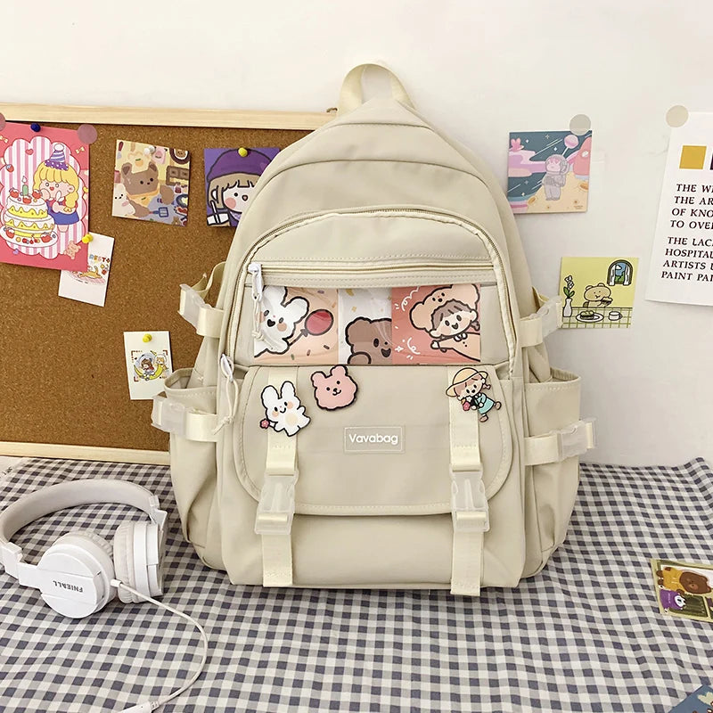 Teenager Kawaii Girl Waterproof Backpack