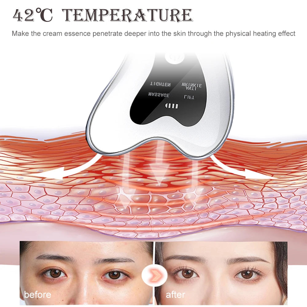 Face Massagers for Skin Scraping and Facial Lifting Tighten