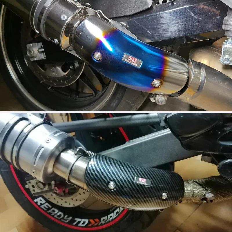 Motorcycle Exhaust Cover Middle Connection Link Pipe