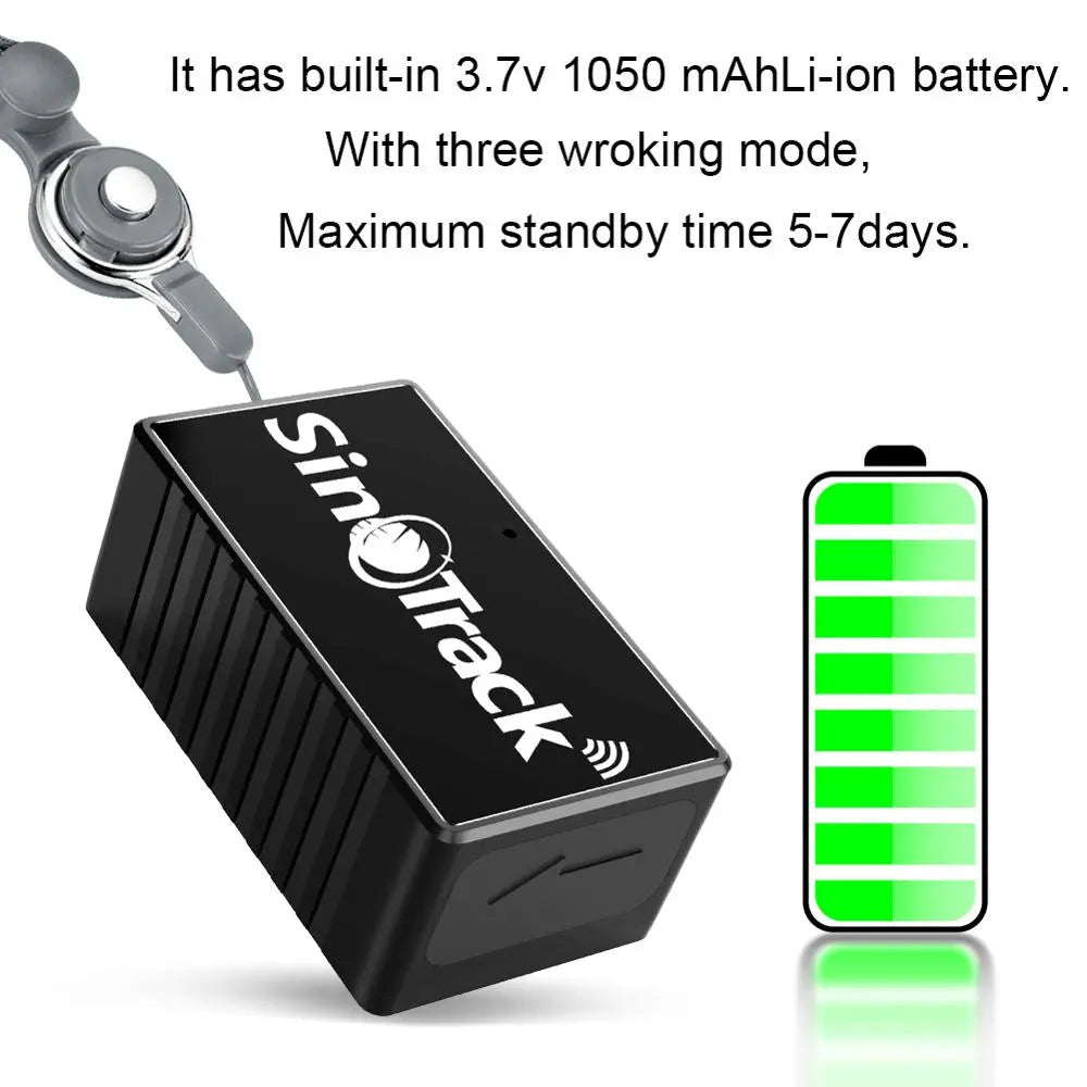 Mini Built-in Battery GPS Tracker with Voice Monitor