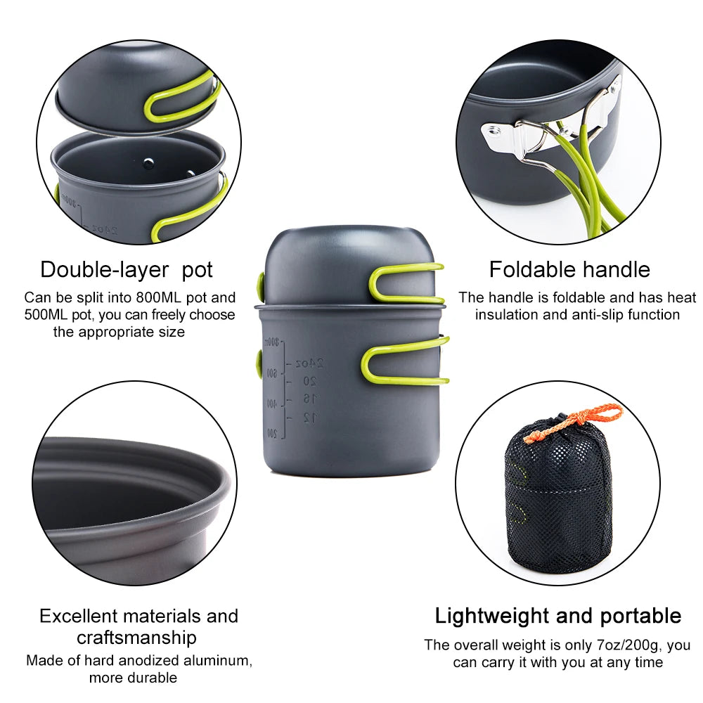 Ultralight Camping Cooking Utensils