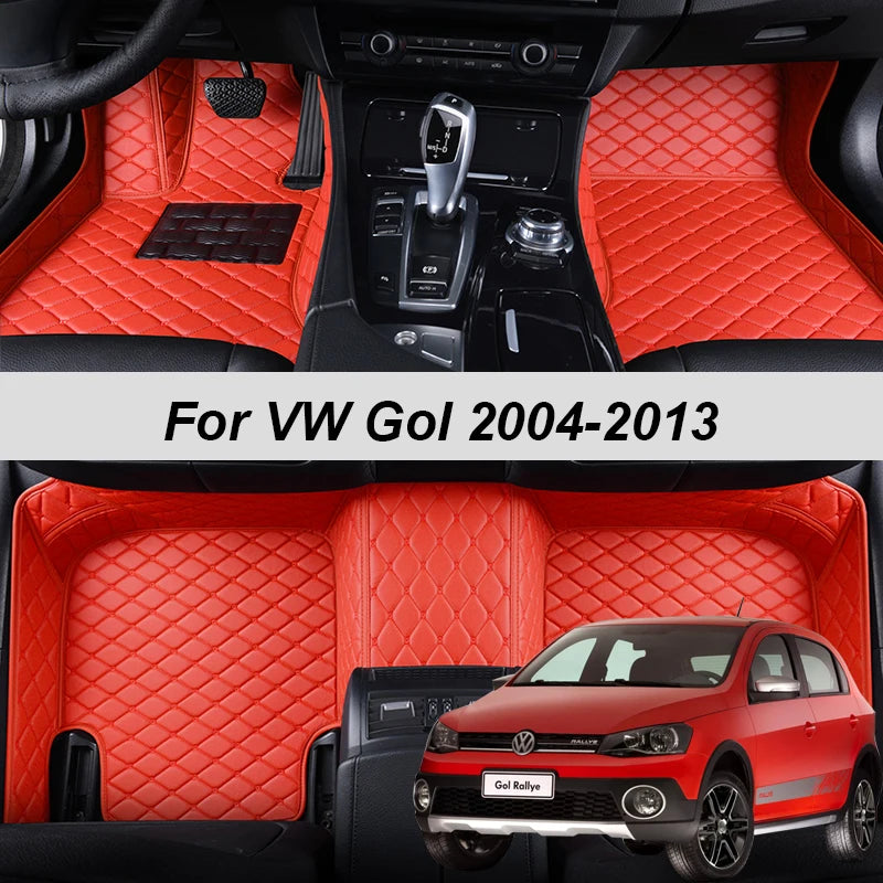 100% Fit Custom Made Leather Car Floor Mats