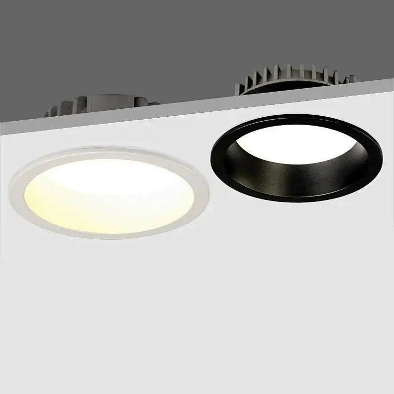 7W/9W/12W/15W Dimmable AC85~265V Recessed Anti Glare LED Downlights