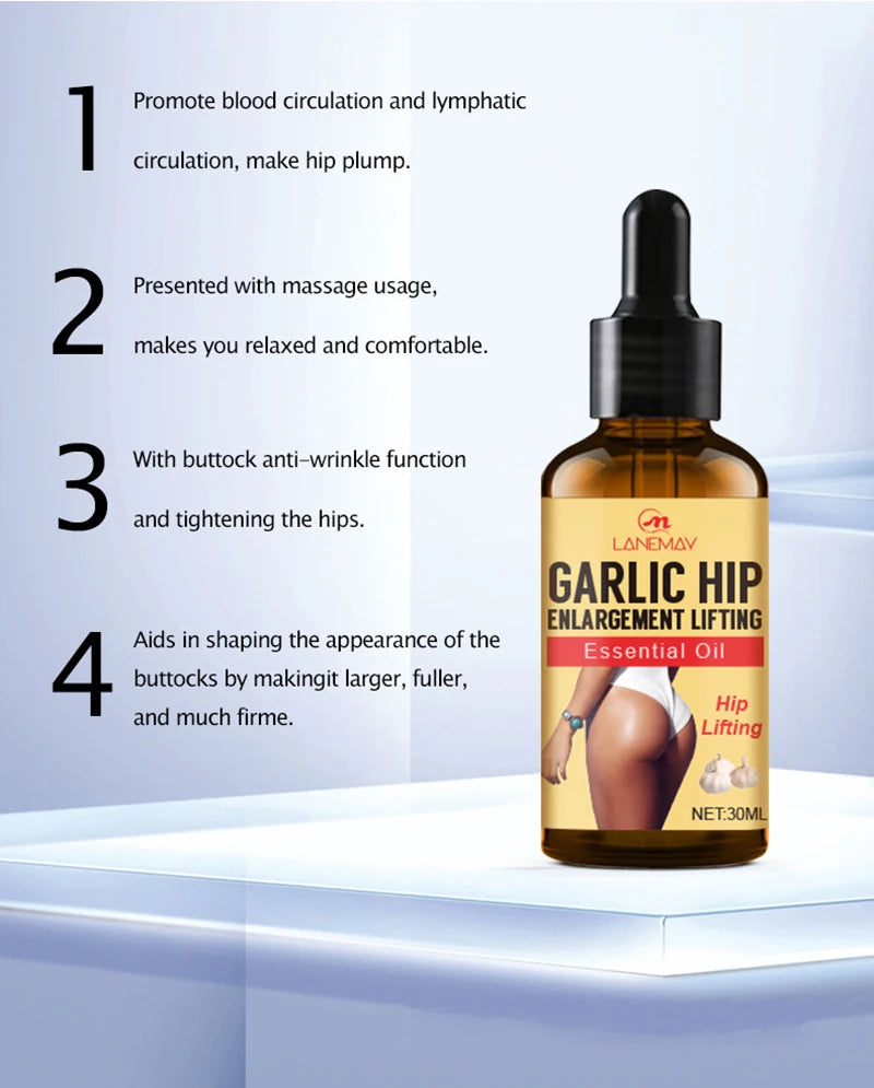 Hip Lift-Up Buttock Enhancement Massage Oil